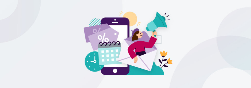 ilustración SMS campaña verano