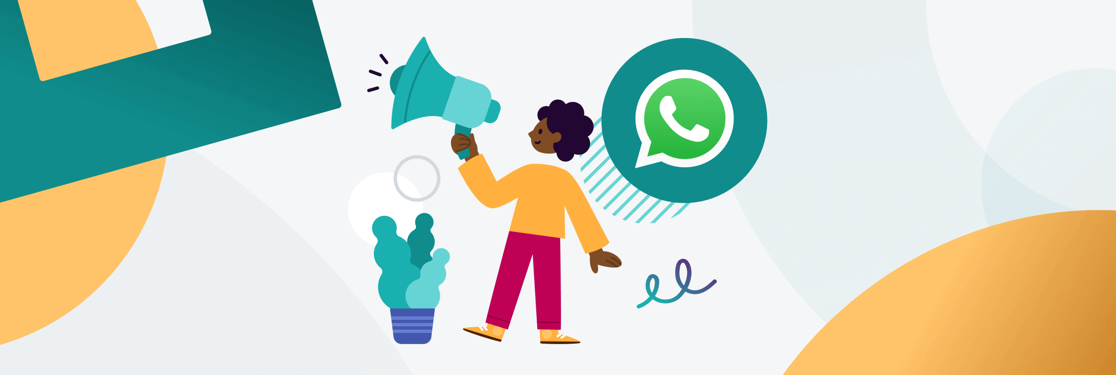 ilustracion de whatsapp business