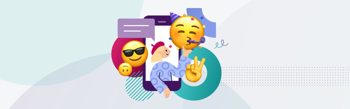 emojis marketing sms