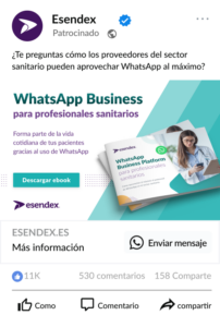 ejemplo suscripción redes sociales
