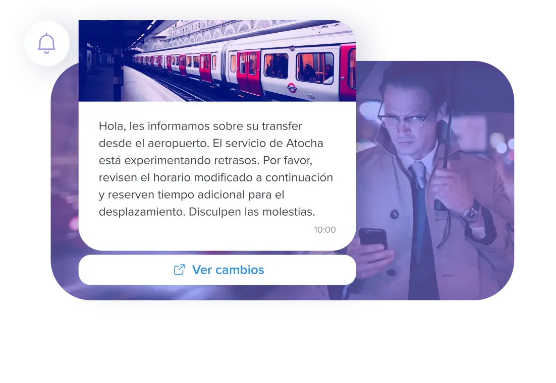 Ejemplo WAB notificaci&oacute;n viajes