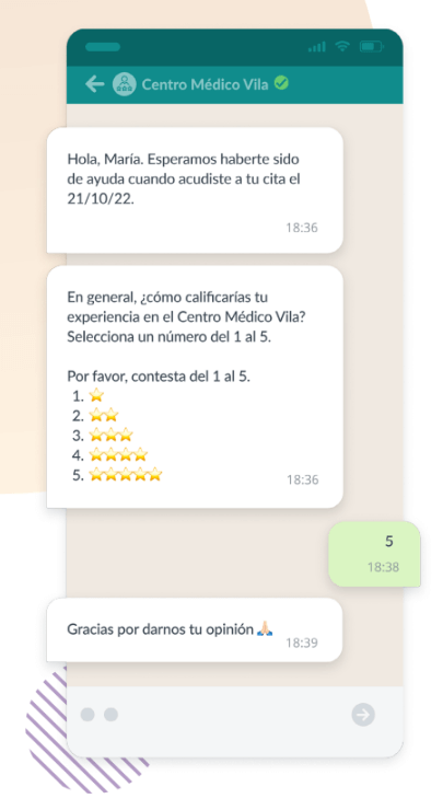 ejemplo encuestas por whatsapp