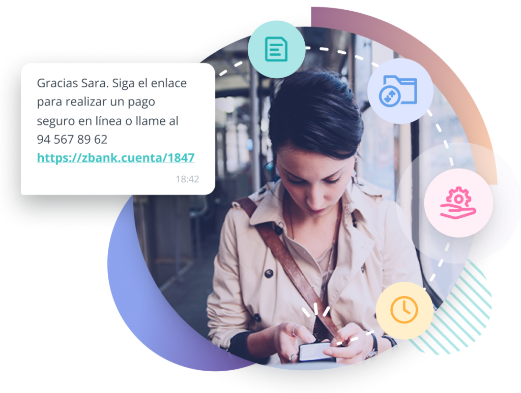 ejemplo sms automático